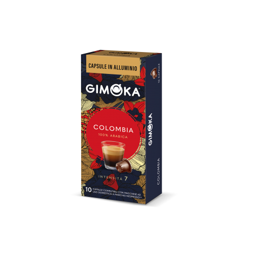 Gimoka - Colombia 100% arabica, 10x nespresso συμβατές 