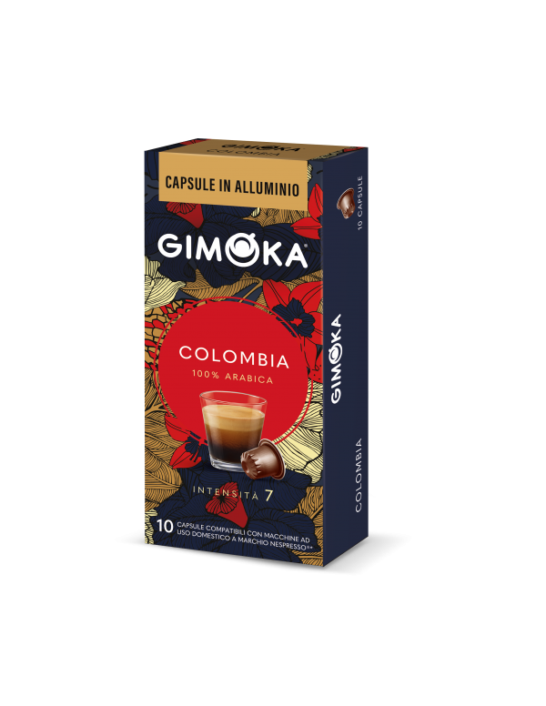 Gimoka - Colombia 100% arabica, 10x nespresso συμβατές 