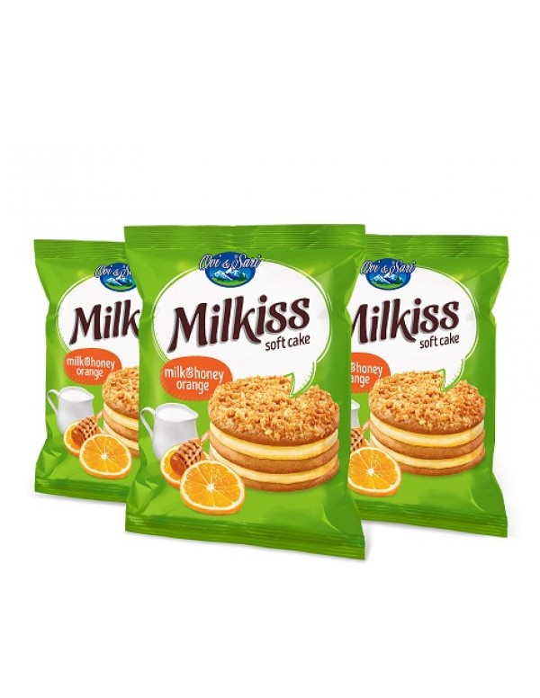 Milkiss - Milk Honey and Orange,15 τεμάχια