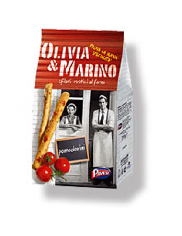 Κριτσίνια Pavesi - Grissini Olivia & Marino Pomodorini 200 γρ.