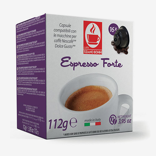 Tiziano Bonini - Espresso Forte, Dolce Gusto συμβατές 16 τεμ.