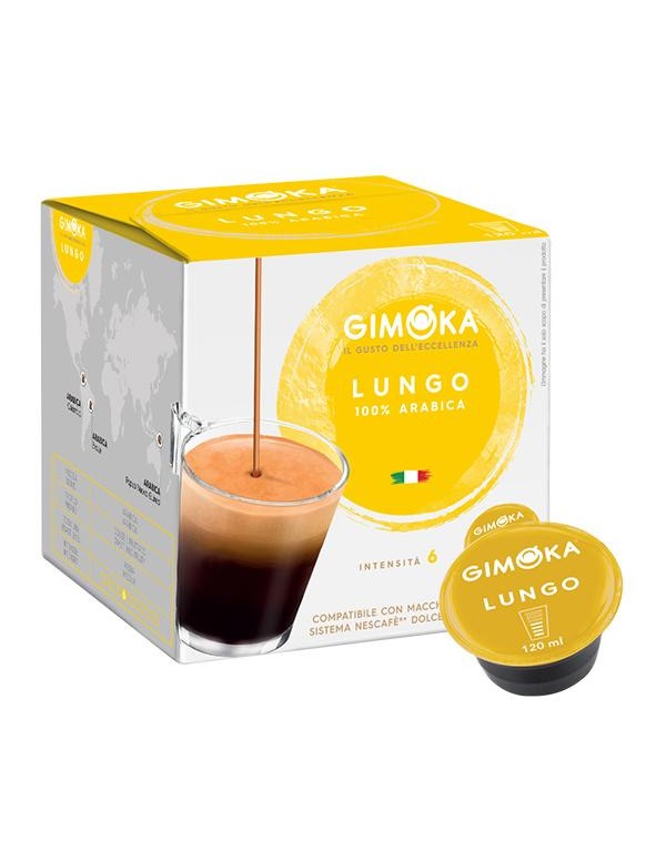 Gimoka - Lungo, 16x Dolce Gusto συμβατές