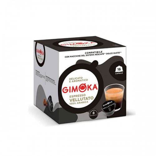 Gimoka - Vellutato, 16x Dolce Gusto συμβατές