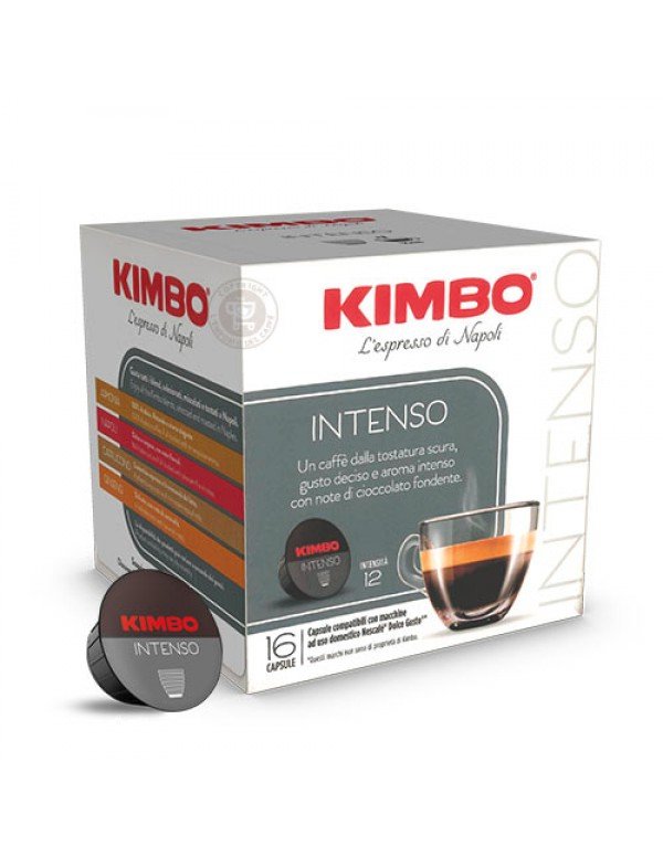 Kimbo - Intenso, 16x Dolce Gusto συμβατές