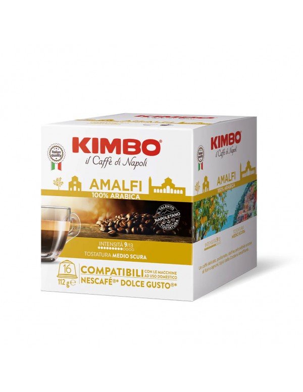 Kimbo - Amalfi, 16x Dolce Gusto συμβατές κάψουλες