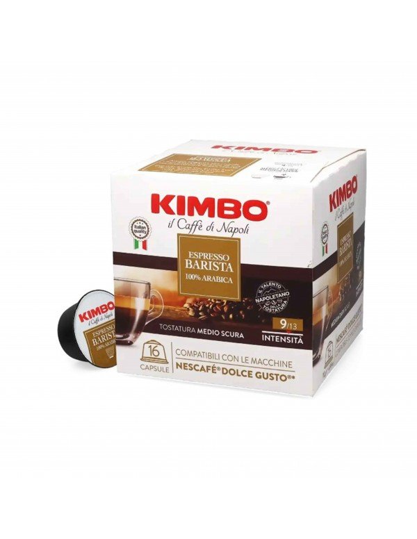 Kimbo - Barista 100% Arabica, 16x Dolce Gusto συμβατές κάψουλες