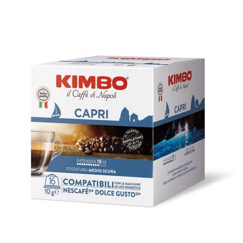 Kimbo - Capri, 16x Dolce Gusto συμβατές κάψουλες