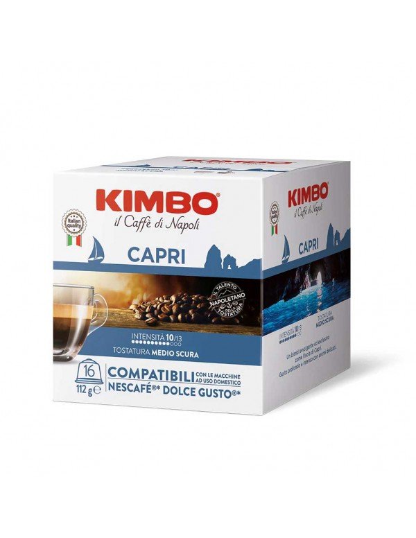 Kimbo - Capri, 16x Dolce Gusto συμβατές κάψουλες