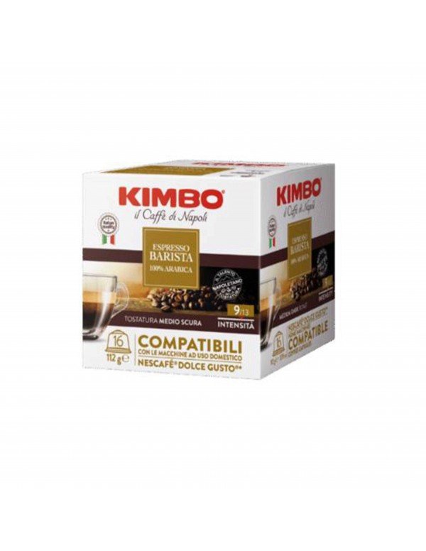 Kimbo - Barista 100% Arabica, 16x Dolce Gusto συμβατές κάψουλες