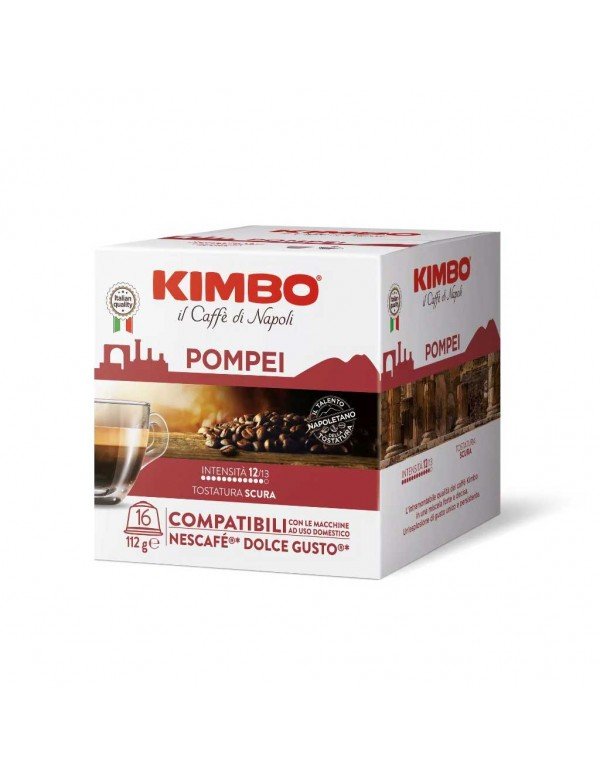 Kimbo - Pompei, 16x Dolce Gusto συμβατές κάψουλες