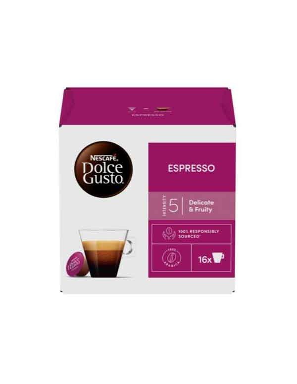 Nescafe - Espresso Delicate & Fruity ,16x Dolce Gusto συμβατές κάψουλες
