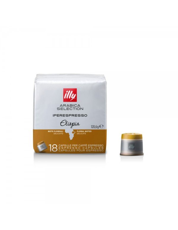 illy - Ethiopia Monoarabica, 18x iperespresso κάψουλες