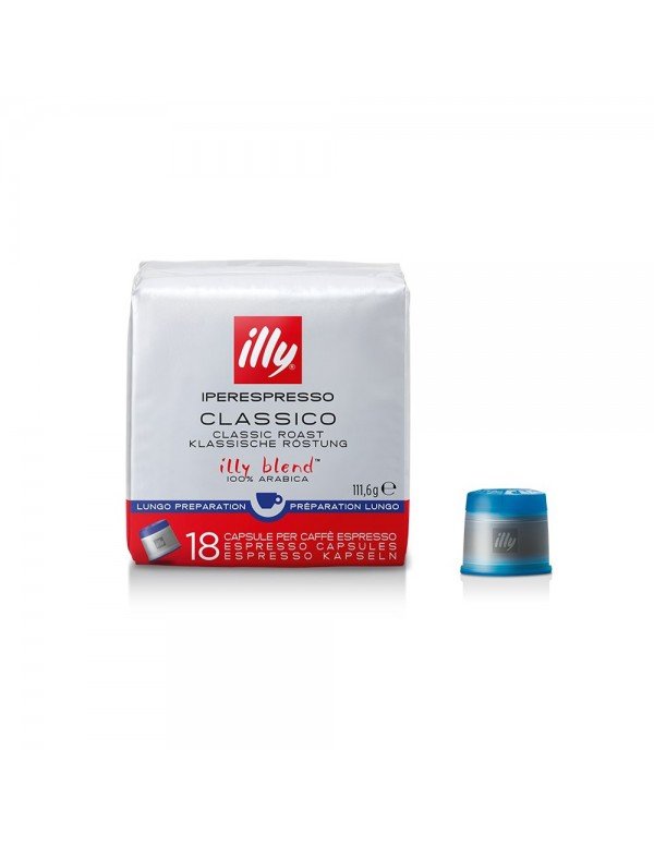 illy - Lungo, 18x iperespresso κάψουλες