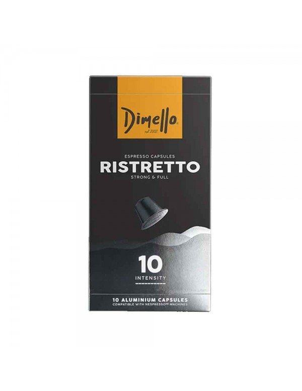 Dimello - Ristretto, 10τμχ nespresso συμβατές