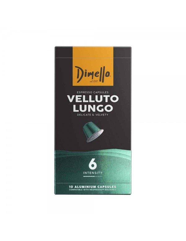 Dimello - Velluto lungo, 10τμχ nespresso συμβατές
