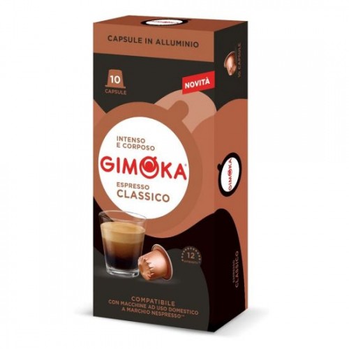 Gimoka - classico, 10x nespresso συμβατές 