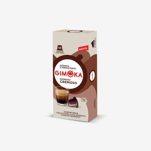 Gimoka - Cremoso, 10x nespresso συμβατές