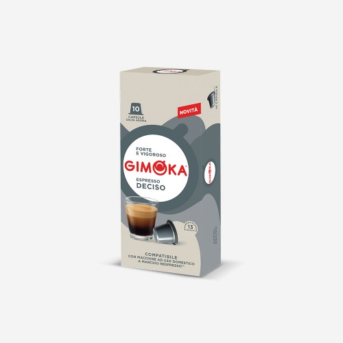 Gimoka - Deciso, 10x nespresso συμβατές 