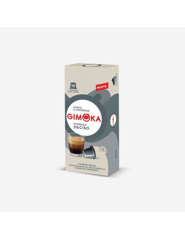 Gimoka - Deciso, 10x nespresso συμβατές 