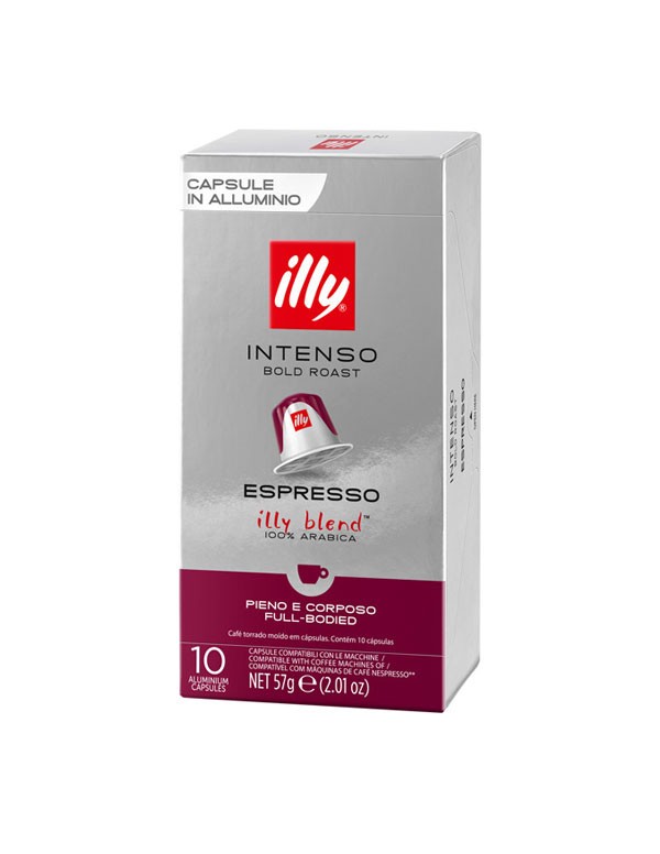 illy - Intenso, 10x nespresso συμβατές