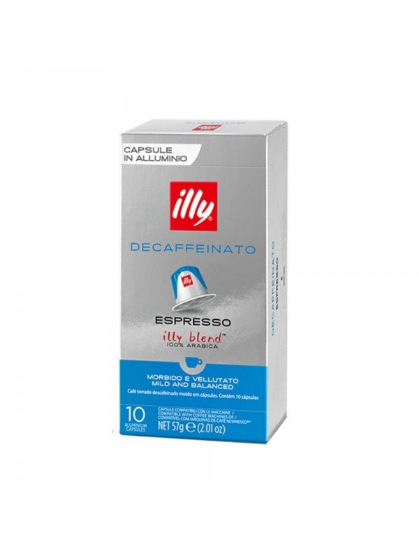 illy - Decaffeinato, 10x nespresso συμβατές
