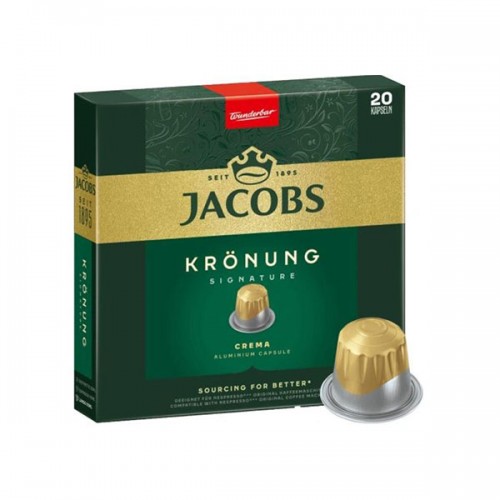 Jacobs - Crema, 20x nespresso συμβατές κάψουλες