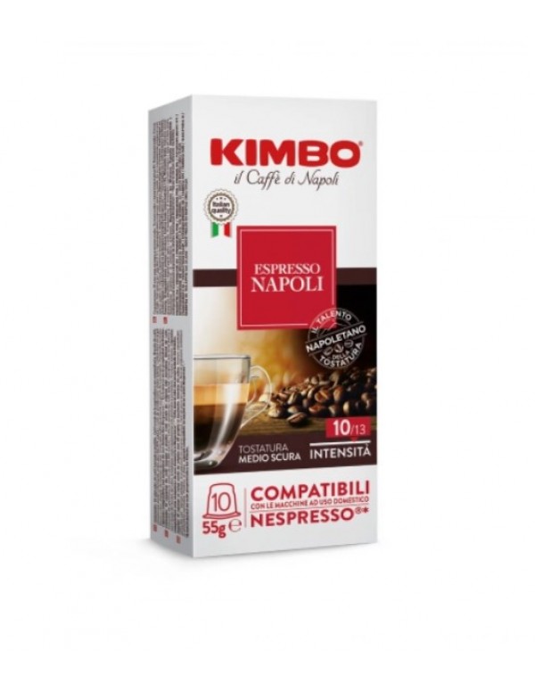 Kimbo - Napoli, 10x nespresso συμβατές