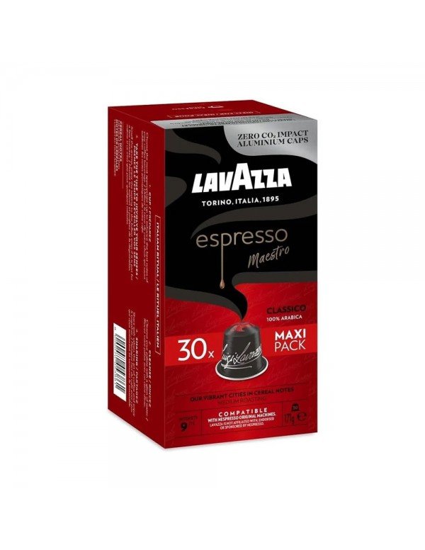 Lavazza - Classico 100% Arabica, 30x Nespresso συμβατές κάψουλες