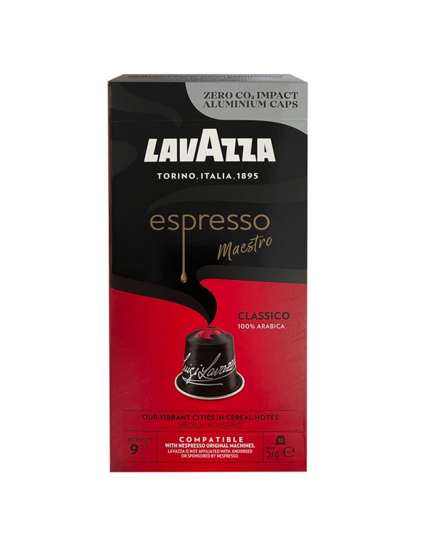 Lavazza Maestro - Classico 100% Arabica, 10x nespresso συμβατές