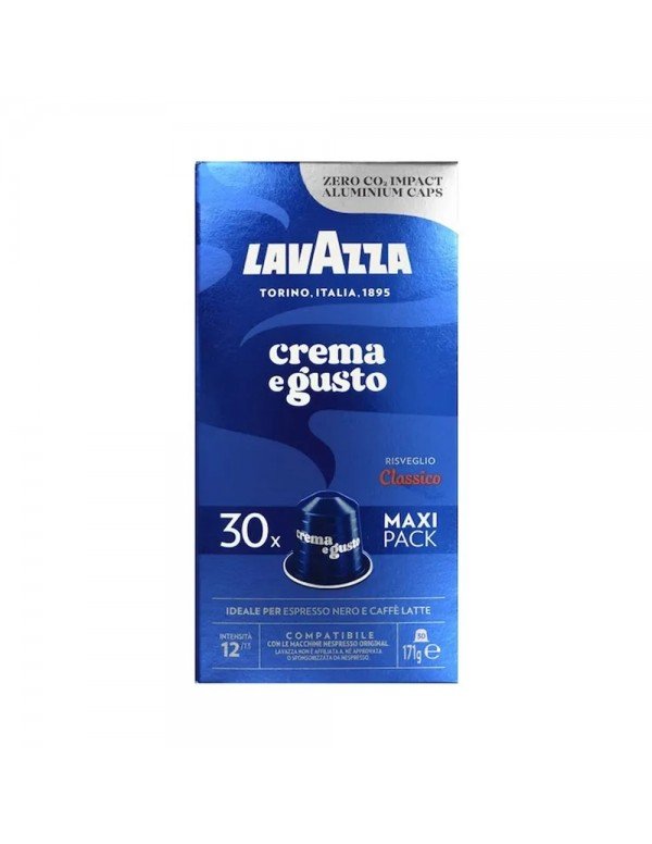 Lavazza - Crema E Gusto, 30x Nespresso συμβατές κάψουλες
