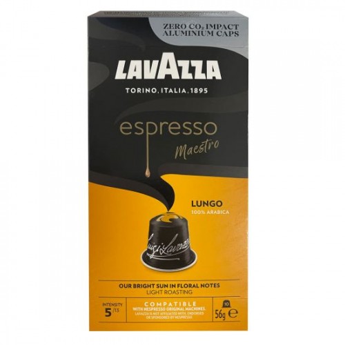 Lavazza Maestro - Lungo 100% Arabica, 10x nespresso συμβατές