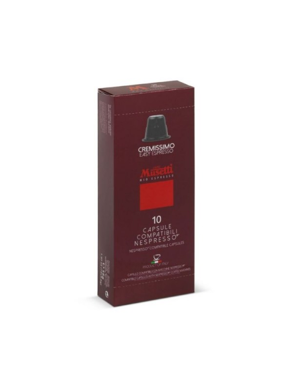 Musetti - Cremissimo , nespresso συμβατές κάψουλες καφέ, 10τμχ