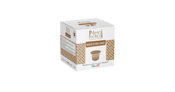 Nocciolino - Capsule Compatibili Nespresso - Nero Nobile