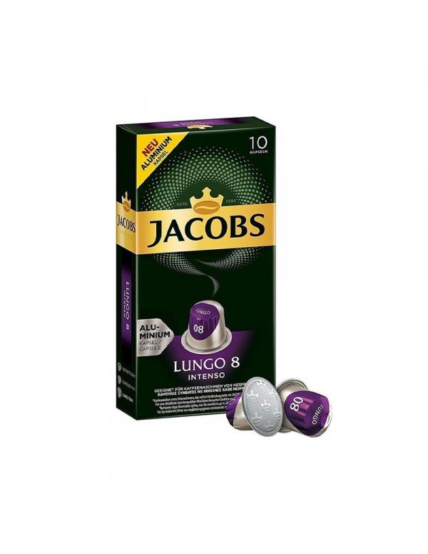 Jacobs - Lungo, 10x nespresso συμβατές κάψουλες