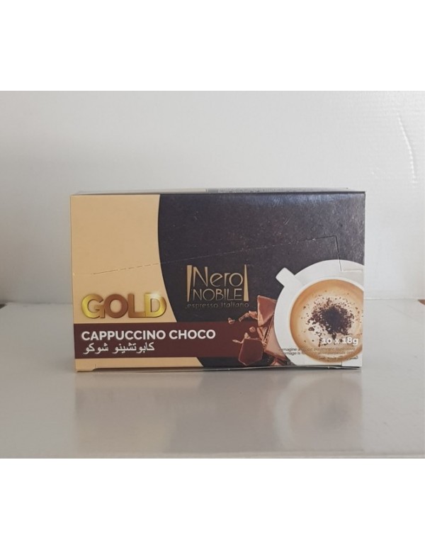 Neronobile - Cappuccino Choco, 10x στικ στιγμιαίου ροφήματος των 18γρ