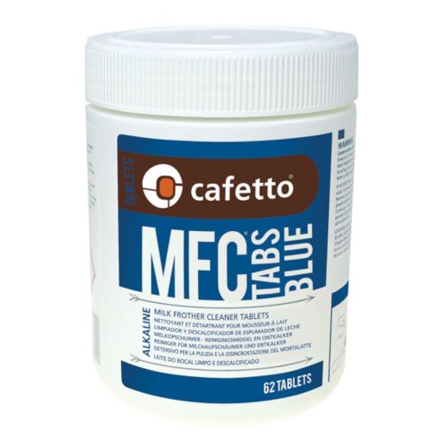 Cafetto - Ταμπλέτες καθαρισμού για γάλα MFC ΜΠΛΕ, 62 τμχ