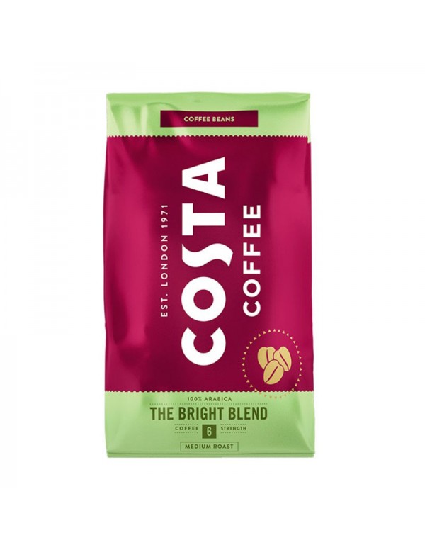 Costa Coffee - Bright Blend, 1000g σε κόκκους