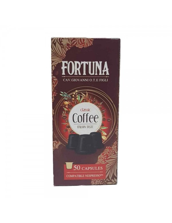Fortuna -  Classico, 50 τμχ nespresso συμβατές κάψουλες
