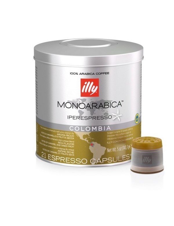illy - Colombia Monoarabica, 21x iperespresso κάψουλες