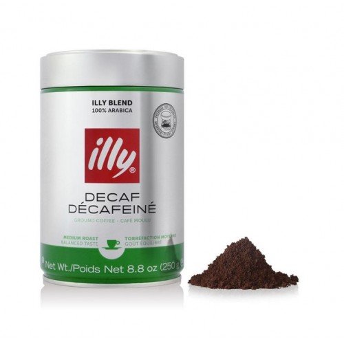 illy - Decaffeinated, 250g αλεσμένος
