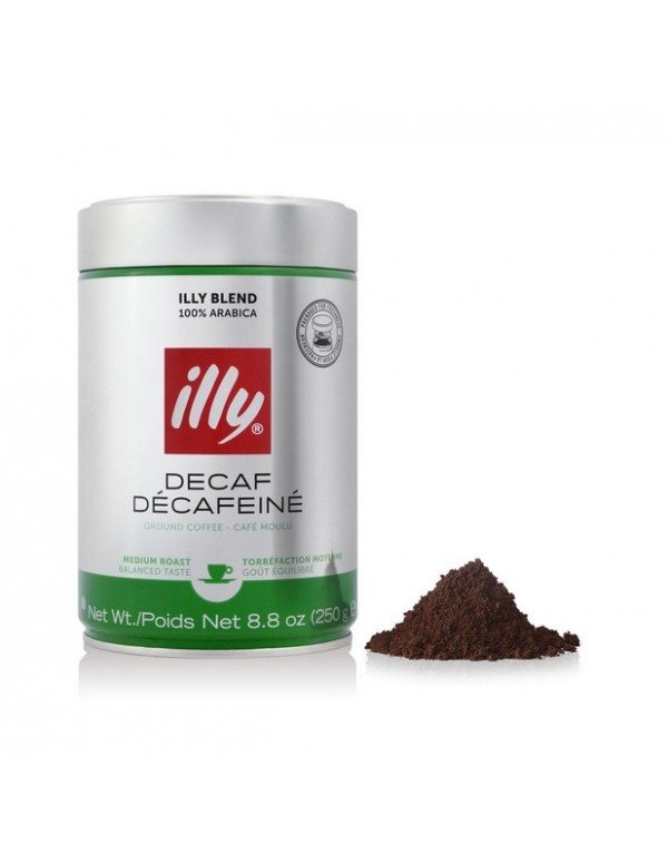 illy - Decaffeinated, 250g αλεσμένος