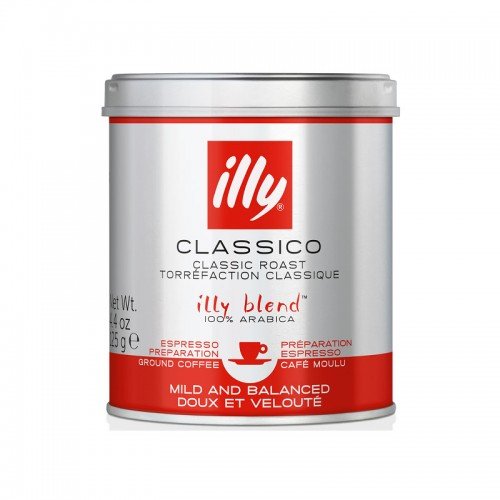 illy - Classico, 125g αλεσμένος