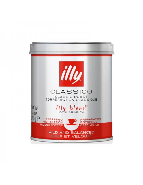 illy - Classico, 125g αλεσμένος