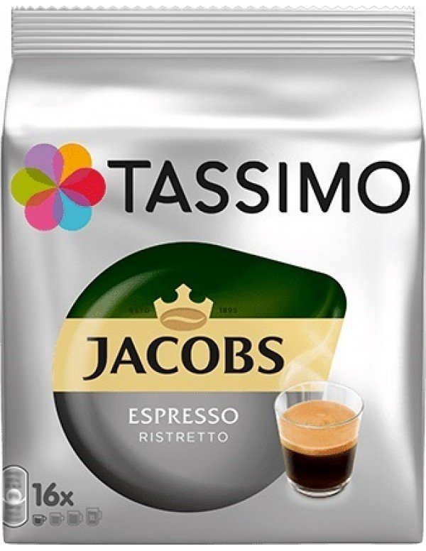 Jacobs - Espresso Ristretto, 16x Τassimo κάψουλες