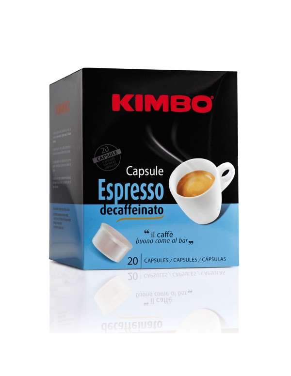 Kimbo - Decaffeinato, 20x κάψουλες καφέ