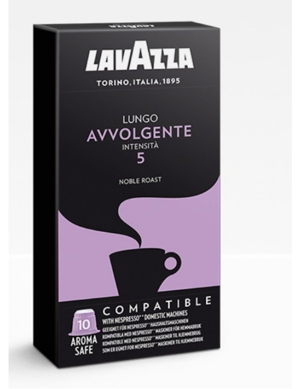 Lavazza - Avvolgente, 10x nespresso συμβατές 