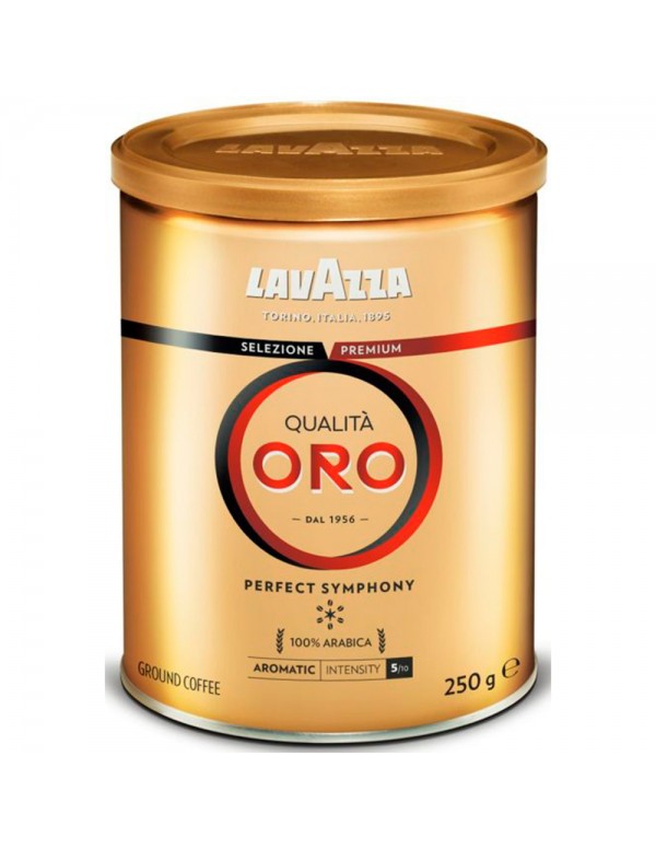 Lavazza - Qualita Oro Tin Box, 250gr αλεσμένος