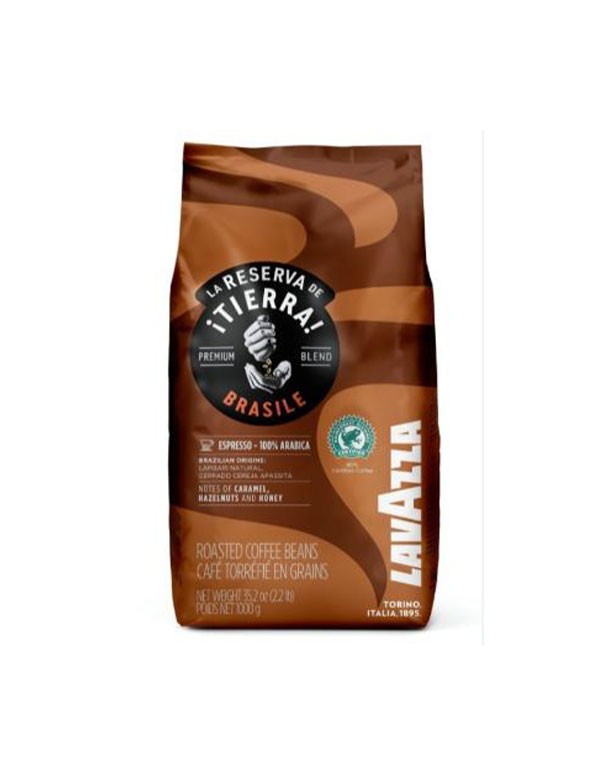 Lavazza - Tierra Brasile 100% arabica, 1000g σε κόκκους