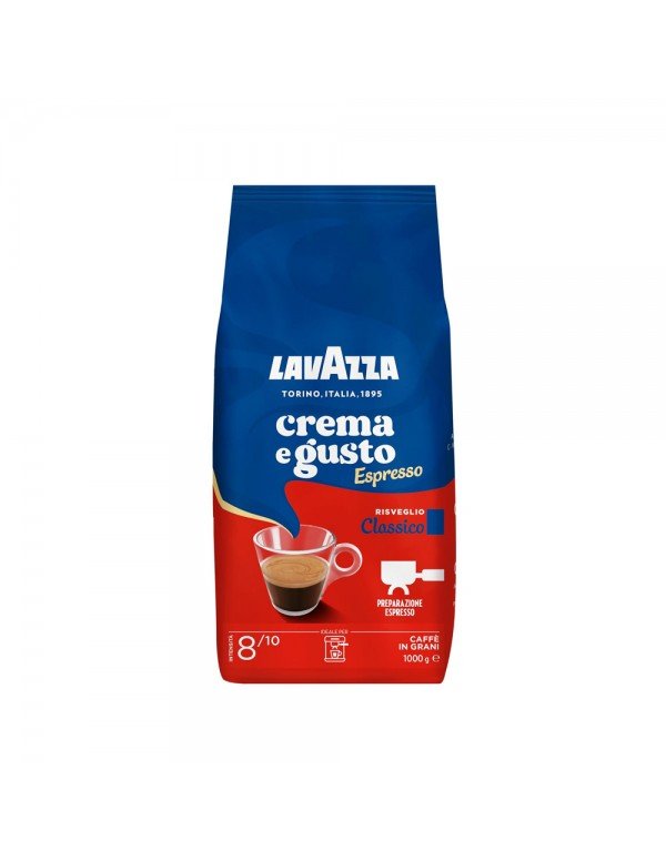 Lavazza - Crema e Gusto, 1000g σε κόκκους