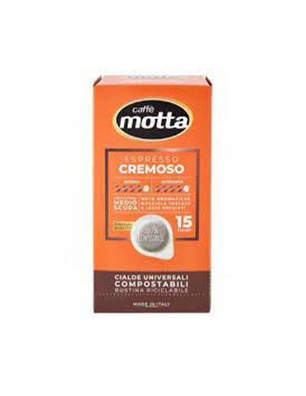 Motta - Cialde Cremoso, 15τμχ ταμπλέτες καφέ